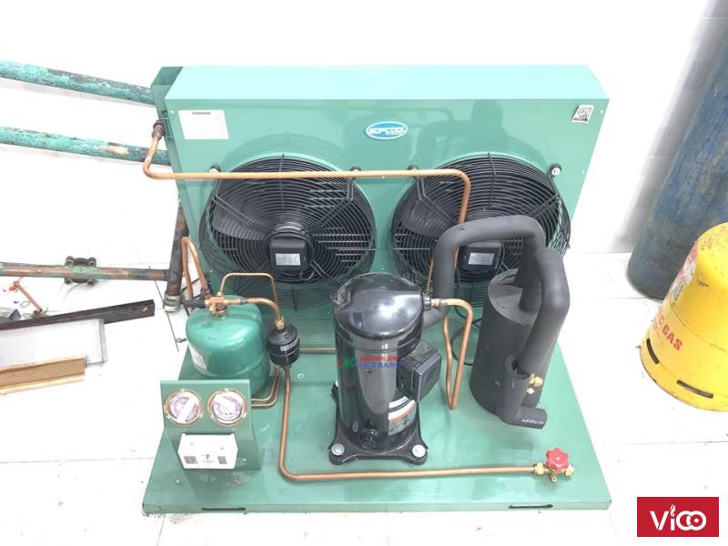 Lên cụm máy nén dàn ngưng công suất lớn với giá cực hot