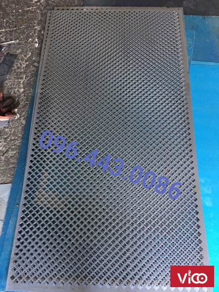 tôn lỗ,tôn đột lỗ,tấm thép đục lỗ,lưới inox đục lỗ