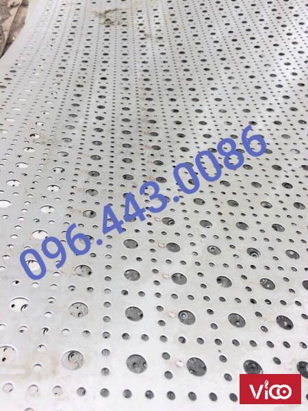 tôn lỗ,tôn đột lỗ,tấm thép đục lỗ,lưới inox đục lỗ