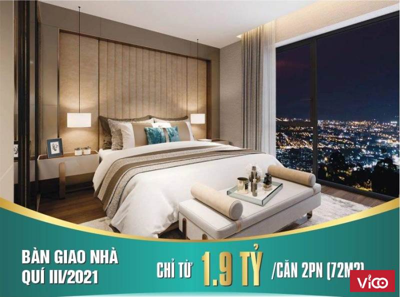 Bán căn hộ 1 phòng ngủ chung cư cao cấp Phú Tài Residence Quy Nhơn