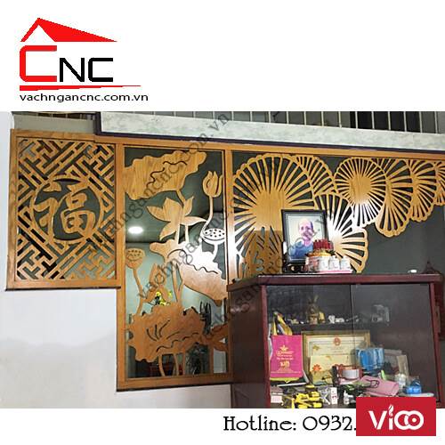 Bố trí, thiết kế nội thất cầu thang với mẫu vách ngăn đẹp