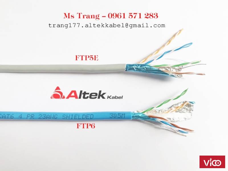 Cáp tín hiệu cáp mạng Altek Kabel