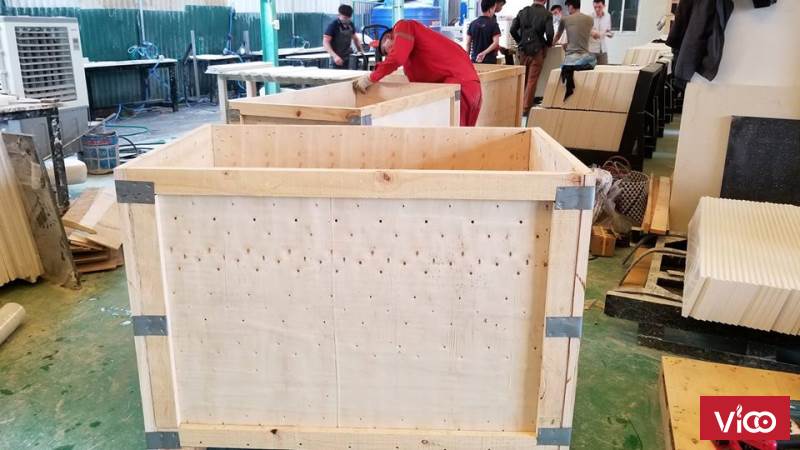 Đóng gói hút chân không máy móc tại các khu công nghiệp