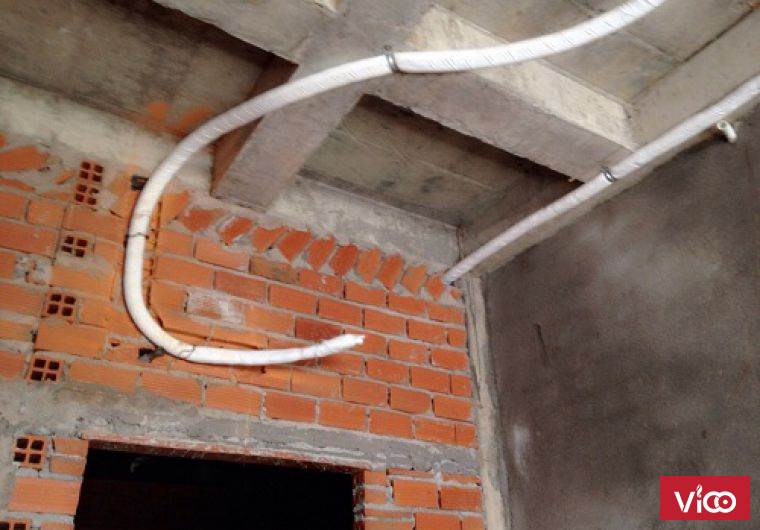 Thi công ống đồng máy lạnh cho công trình Cao Vĩ