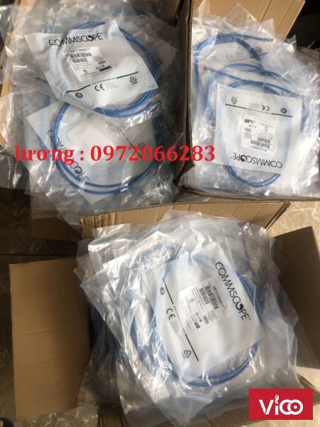 Dây nhảy patch cord 15m Cat6 Blue (NPC06UVDBBL050F) commscope