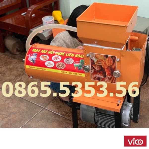 Máy xay sắn dây liên hoàn,