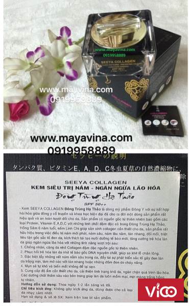 Seeya Collagen Đông Y Chuyên, Trị nám kem đặc