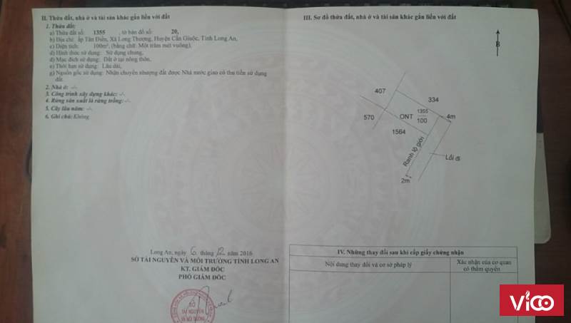 Bán nhà xã Long Thượng Cần Giộc Long An