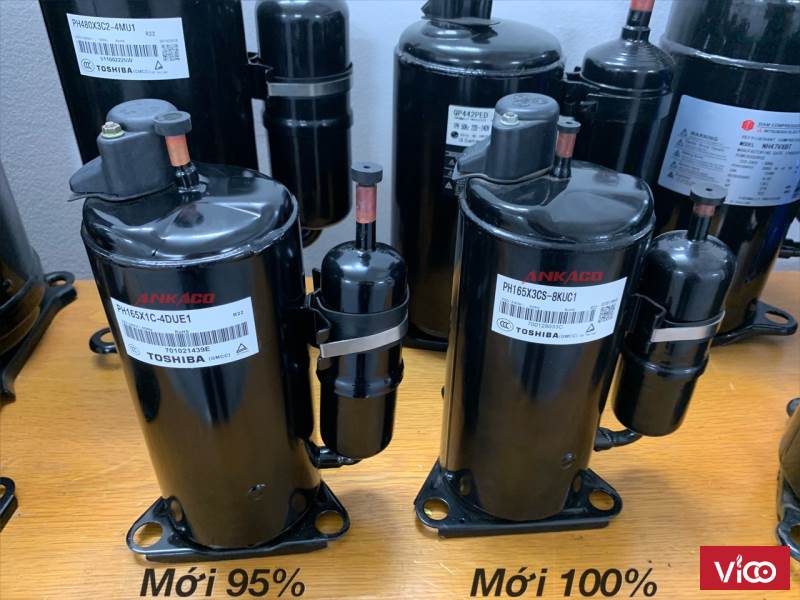 0912214283Cung cấp block Toshiba 1hp PH165X3CS8KUC1 95% và 100%