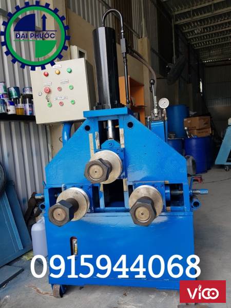 Máy uốn ống 3 trục dạng thủy lực phi 114