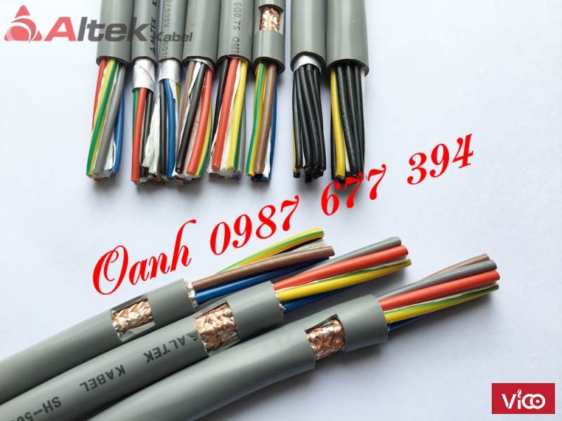 Cáp điều khiển 8 lõi altek kabel