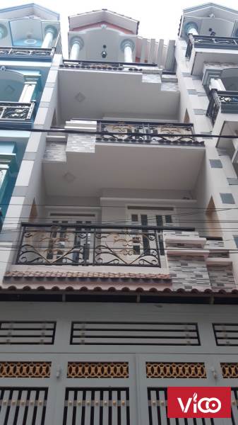 Bán nhà phố 4 tấm mới ngay chợ Lê Đình Cẩn