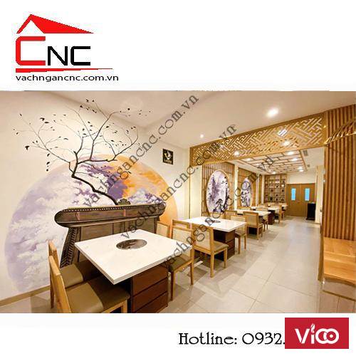 Ứng dụng mẫu vách ngăn cnc đẹp cho phòng bếp