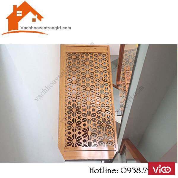 Vách ngăn hoa văn gỗ giá rẻ với nhiều mẫu mã đẹp