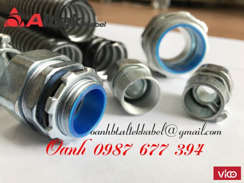 Ống ruột gà lõi thép bọc nhựa/ Ống kẽm đàn hồi