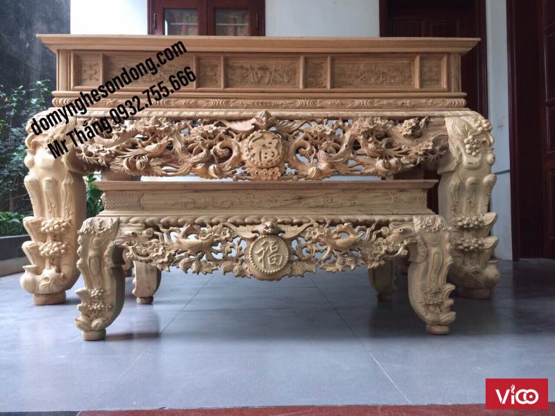Mẫu bàn thờ đẹp gia gian thờ tư gia