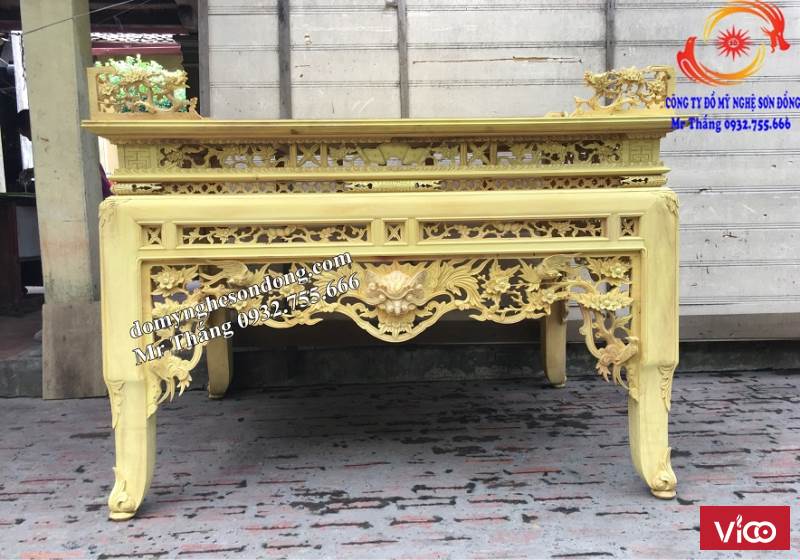 Mẫu bàn thờ đẹp gia gian thờ tư gia