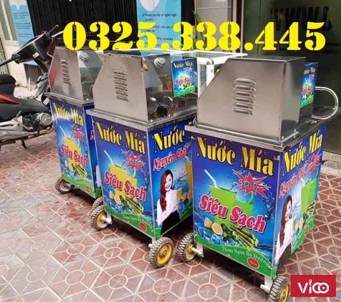 Máy ép nước mía cho ngày hè oi nóng