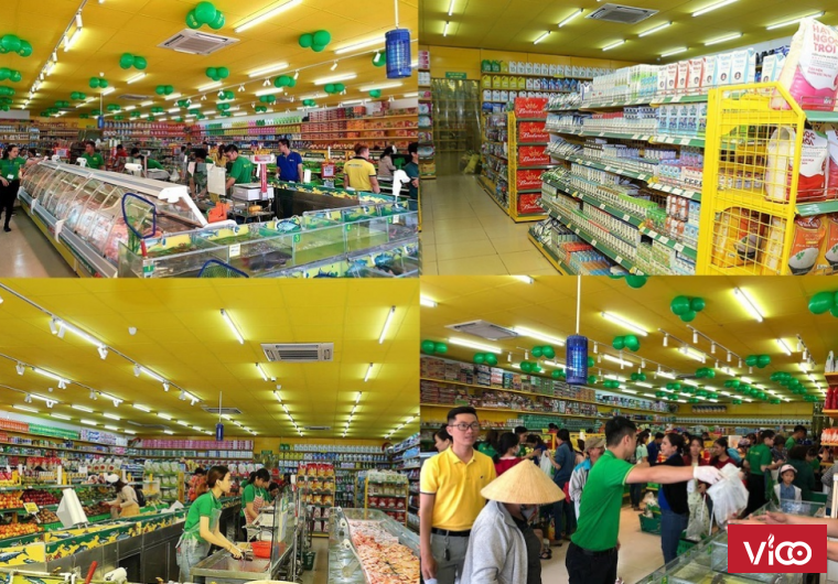 Lắp đặt máy lạnh cho siêu thị Công ty Cao Vĩ