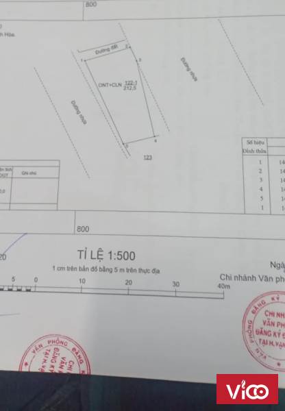 Đất 3 mặt tiền quốc lộ 651 rộng 6mm2, Bắc Vân Phong giá chỉ 1.8 tỉ