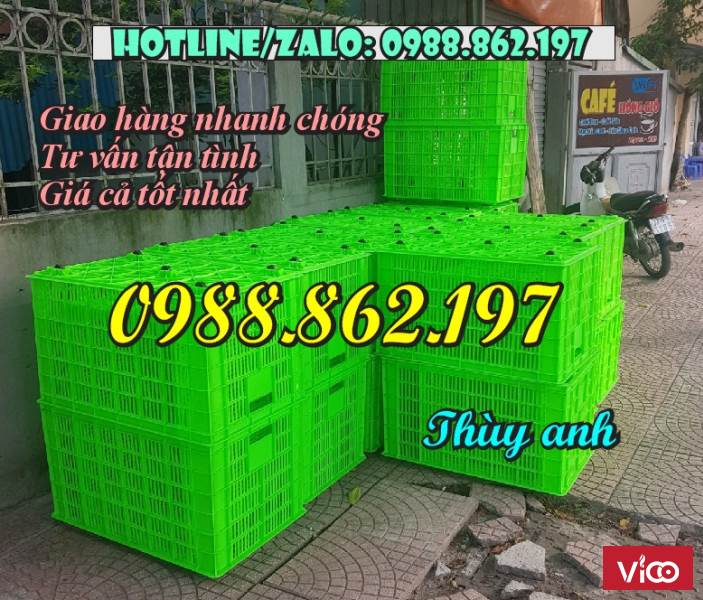 sóng nhựa kéo hàng công nghiệp,sọt nhựa đựng hàng có bánh xe, sọt nhựa