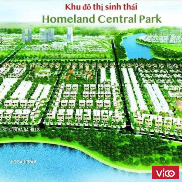 PHỐ THƯƠNG MẠI CHÂU ÂU HOMELAND CENTRAL PARK NƠI KHỞI ĐẦU CUỘC SỐNG