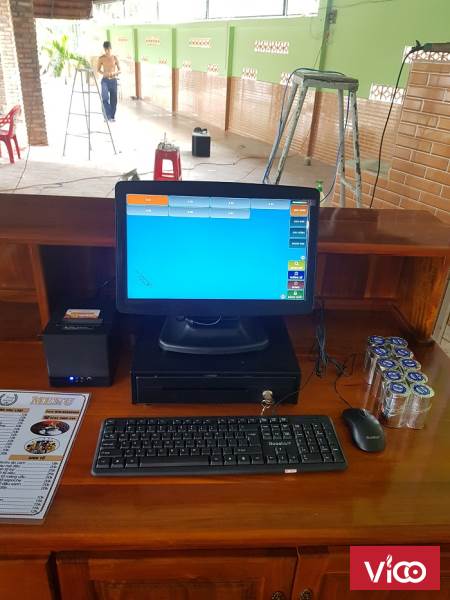 Bán Combo máy tính tiền cho tiệm Kem tại Phan Thiết giá rẻ
