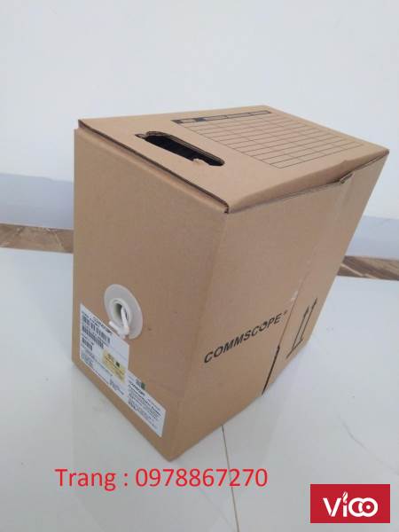 Cáp mạng Cat5e UTP COMMSCOPE mã PN 62195902 hàng có sẵn