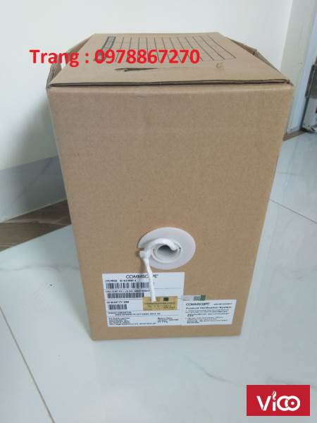 Cáp mạng Cat5e UTP COMMSCOPE mã PN 62195902 hàng có sẵn