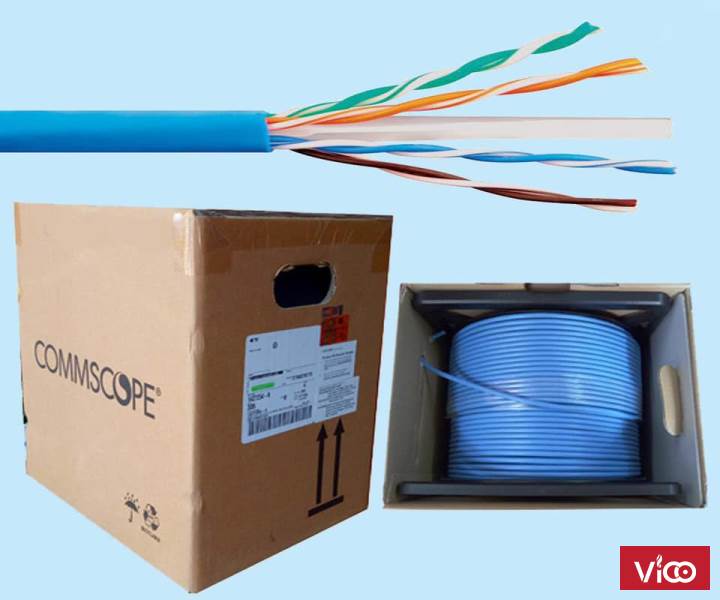 Phân phối sỉ lẻ Cáp mạng Cat6 UTP COMMSCOPE PN 14272546