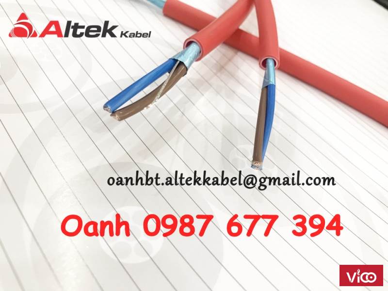 Nhập khẩu trực tiếp cáp điều khiển, cáp tín hiệu chống cháy chống nhiễu altek kabel
