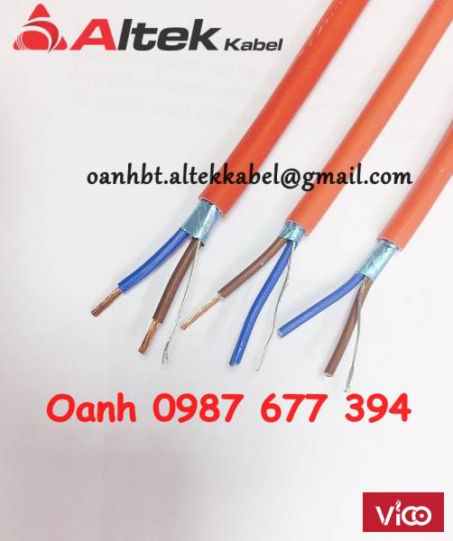 Nhập khẩu trực tiếp cáp điều khiển, cáp tín hiệu chống cháy chống nhiễu altek kabel