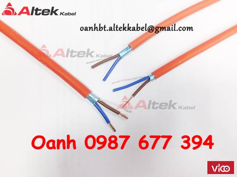 Nhập khẩu trực tiếp cáp điều khiển, cáp tín hiệu chống cháy chống nhiễu altek kabel