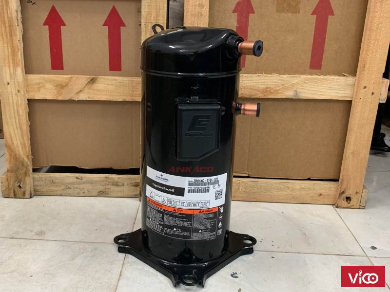 Máy nén lạnh Copeland 6.7hp ZR81KCTFD522 uy tín