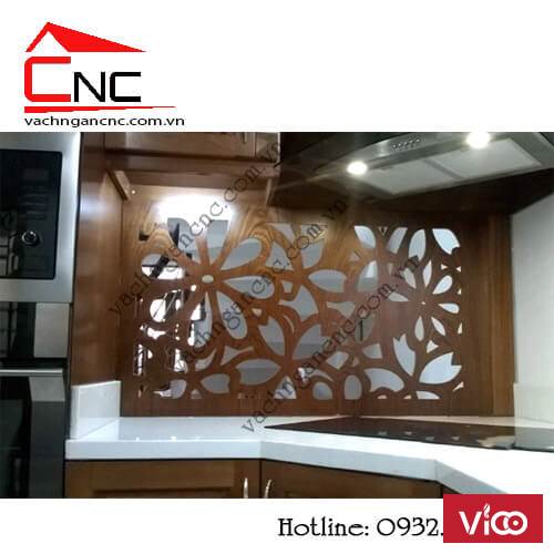 vách ngăn phòng bếp cnc đẹp,đa năng,tiện lợi cho nhà ở