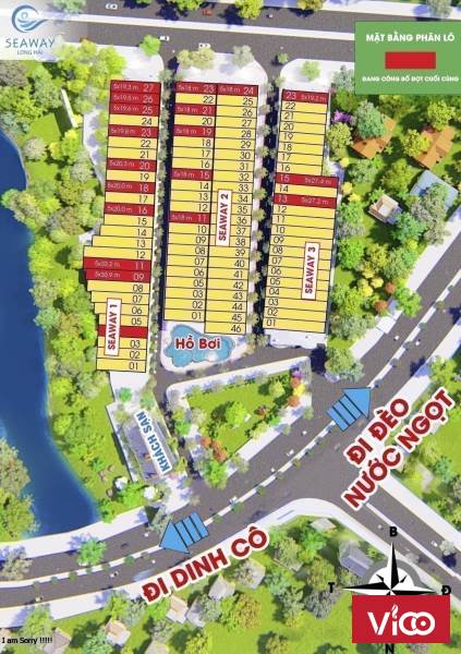 Bán đất thị trấn long hải cách biển 500m đầu tư chỉ có lời