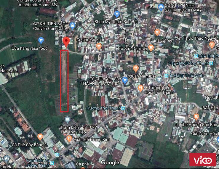 Chính chủ bán 5562m2 Mặt Tiền Đông Thạnh 23, Hóc Môn