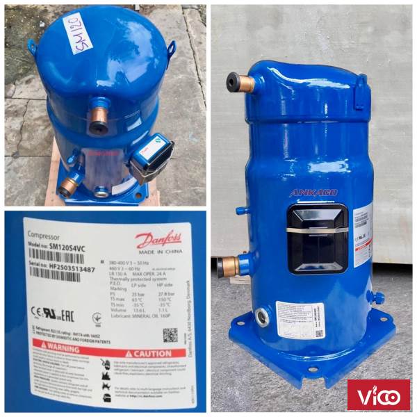Chuyên phân phối block Danfoss 10HP SM120S4VC, giao hàng nhanh