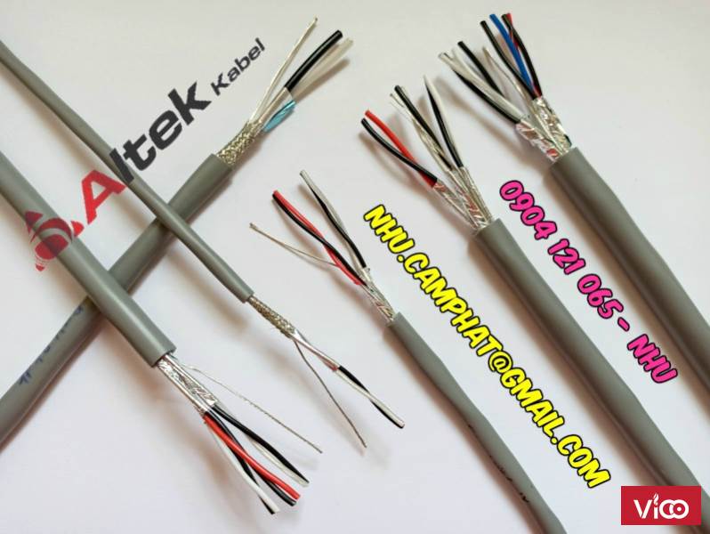 Cáp tín hiệu vặn xoắn theo cặp chống nhiễu Altek Kabel