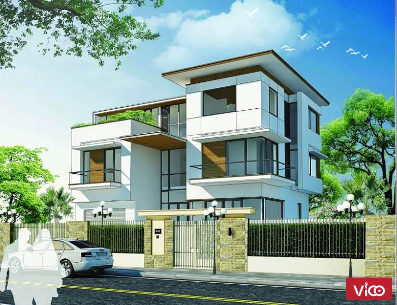 Biệt Thự Ngoại Giao Đoàn 226m2, 3 tầng, mt 16.5m, giá 34 tỷ 5