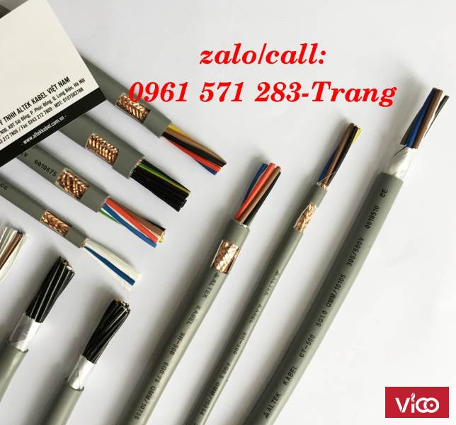 Cáp điều khiển là gì, ứng dụng và phân loại cáp điều khiển Altek Kabel