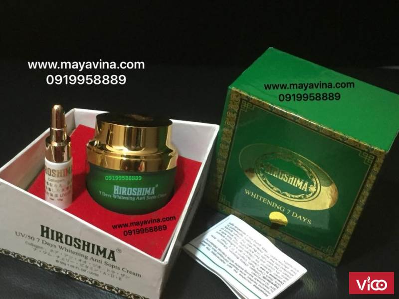 HIROSHIMA chuyên Trị Mụn Nám Tàn Nhang Lão Hóa