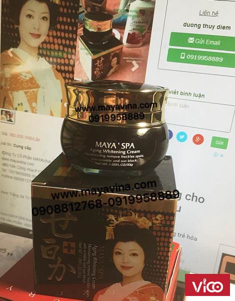 Kem Trắng da Trị Nám Tàn Nhang MAYA SPA380K