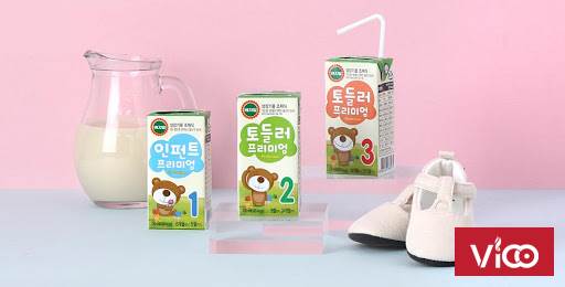 Sữa hạt công thức pha sẵn Vegemil cho bé