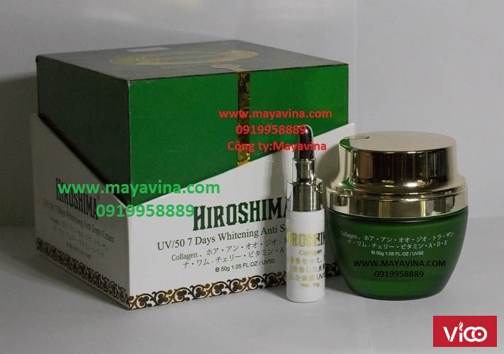 HIROSHIMA chuyên Trị Mụn Nám Tàn Nhang Lão Hóa