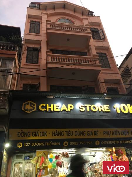 Cho thuê DT 105m, 2PN ở mặt đường Lương Thế Vinh, HN để ở hoặc làm VP,7tr