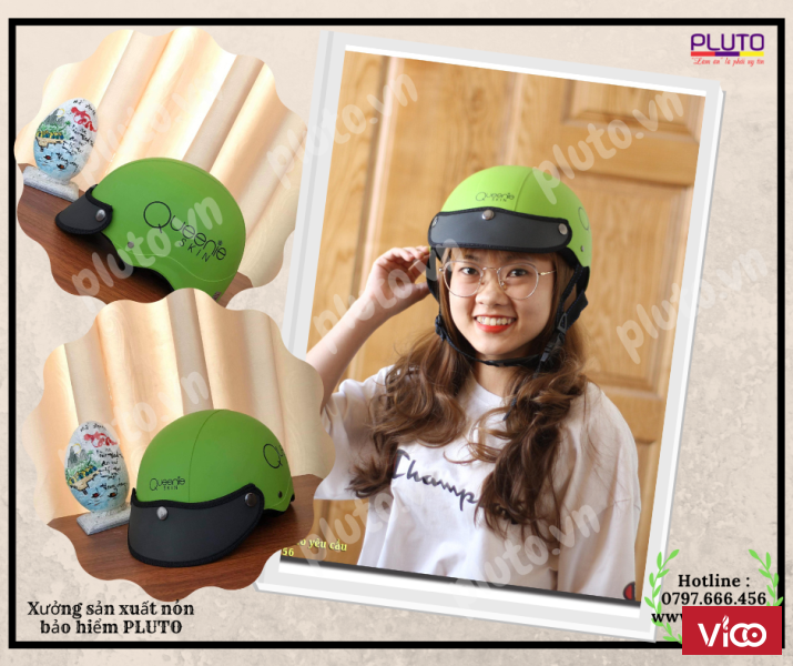 Nón bảo hiểm quảng cáo uy tín chất lượng ở đâu