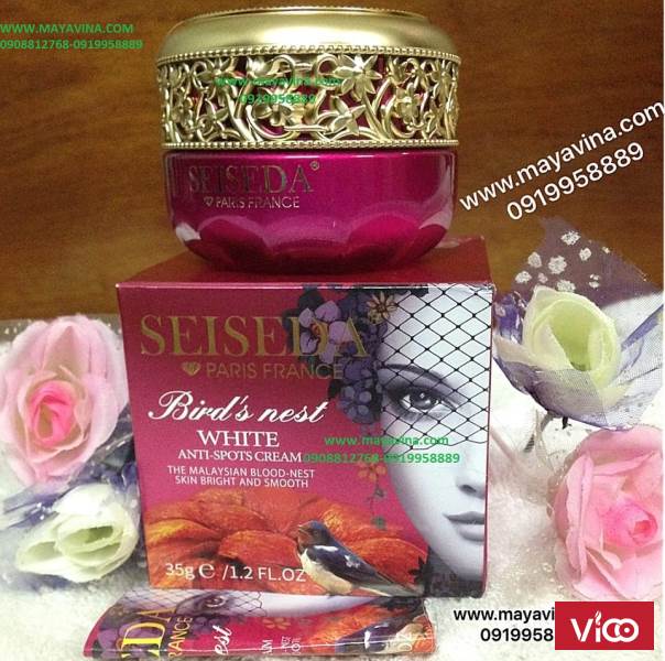 Kem SEISEDA Tổ Yến (BIRDS NEST WHITE) trị nám