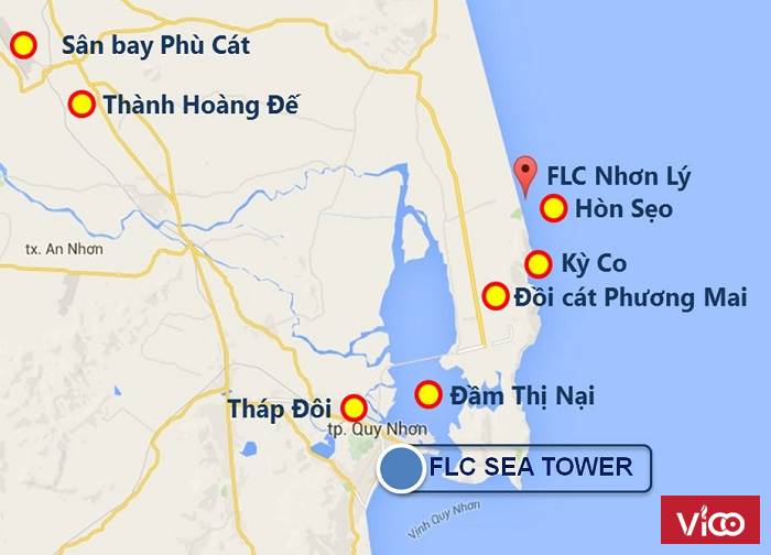 Chính chủ cần bán căn hộ FLC Sea Tower Quy Nhơn, Tầng 20, hướng tây nam, giá 1.5 tỷ