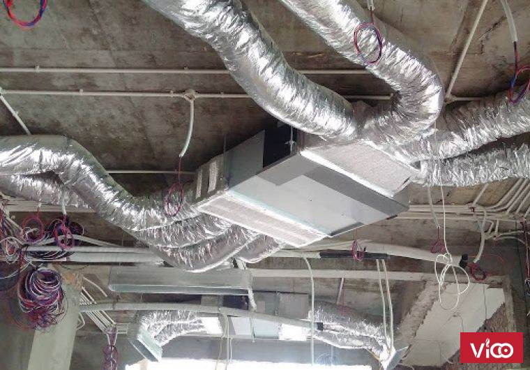 Thi công điều hòa trung tâm ở Mộc hóa Cao Vĩ